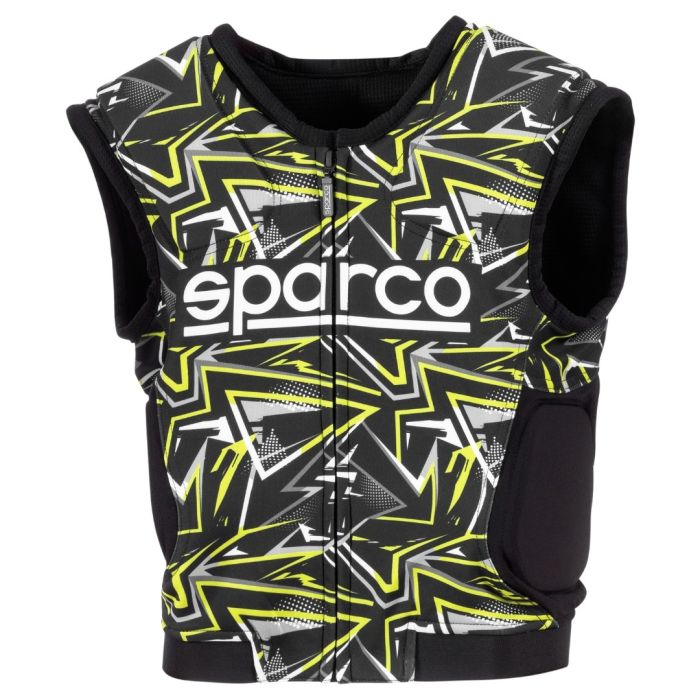 SJ Pro K-3 Rib Protector - Black/Flou. Yellow