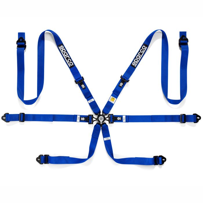 sparco 6 point steel saloon harness spa04834hpd c