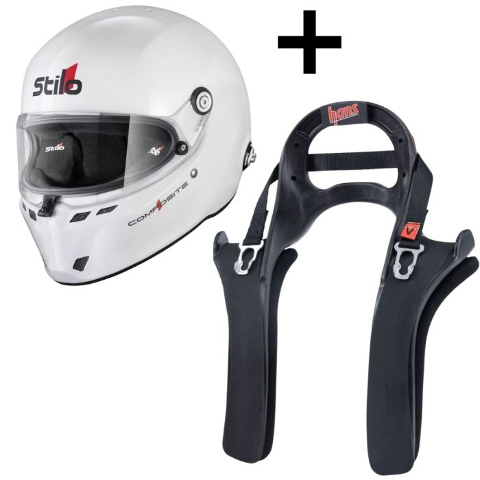 ST6F-N Helmet & 20 Degree HANS