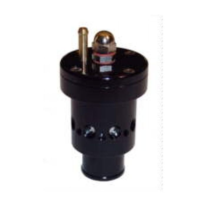 sytec twin piston dump valve black syttbv002 25bk