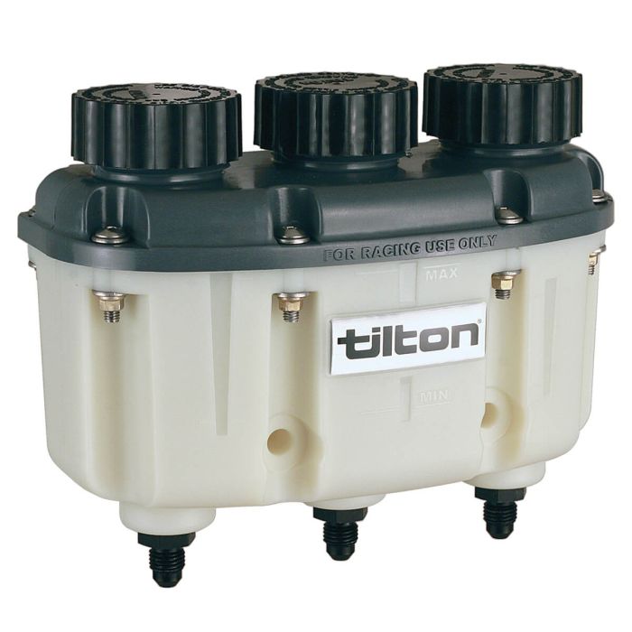tilton brake reservoir 3 chamber screw on 4 til72 577