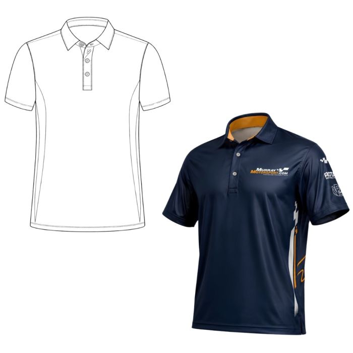 Custom Designed Mens Phoenix Polo 