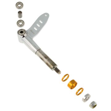 original tony kart otk stub axle with bearings  right hst sa2 bsd otk0092 00cdxkit