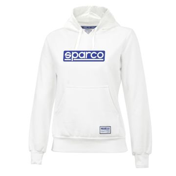 Sparco Original Hoodie Lady white