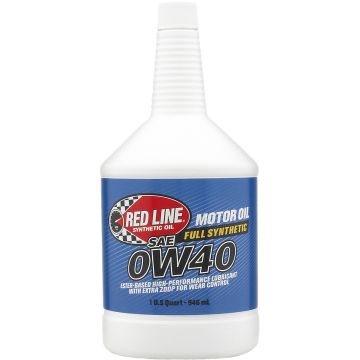 red line 0w40 engine oil 946ml red1119