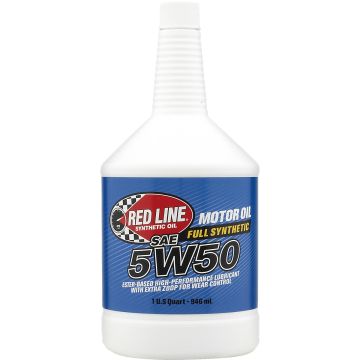 red line 5w50 engine oil 946ml red11609