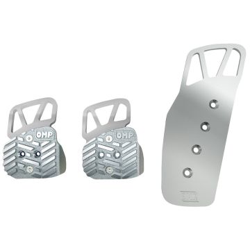 PEDAL SET ANODIZED ALUMINIUM