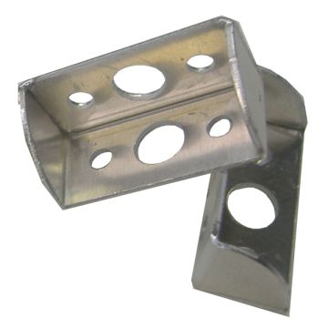Mud flap alloy bracket