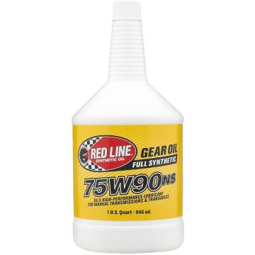 red line 75w90ns gl 5 gear oil 946ml red58309