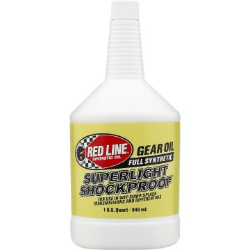 red line superlight shockproof gear oil 946ml red58509