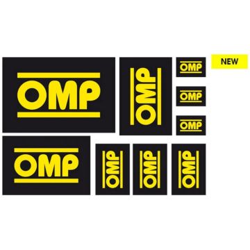 9 OMP STICKERS SET DIFFERENT MEASURES
