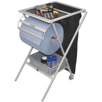 Folding Utility Work Station - Powder Coated