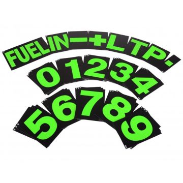 Standard Pit Board Number Set