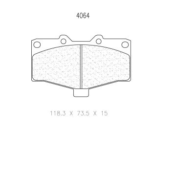 4064 Brake Pads