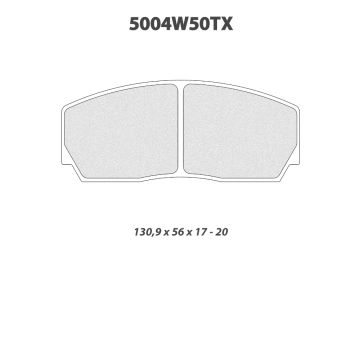 5004W50T17 Brake Pads