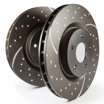 EBC Turbo Grooved Discs (Pair) GD974

