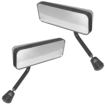 FIA Formula Mirror - LH - Convex - white
