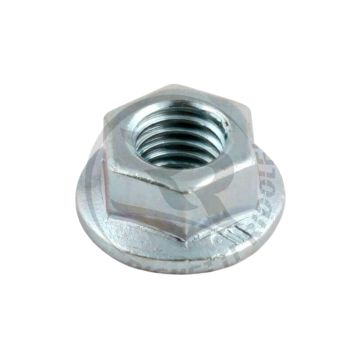Flanged Nut M10 Zinc-Plated