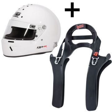 GP-R Helmet & 20 Degree HANS