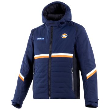 Gulf Racing Winter Jacket - Navy Blue 