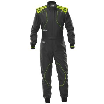 KS-4 Kart Suit - Anthracite/Flou. Yellow 