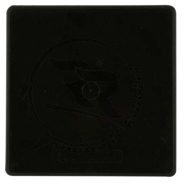 righetti ridolfi number plate in black colour rigk001n