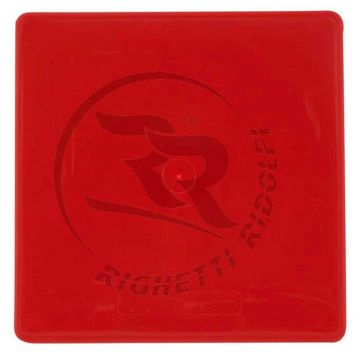 righetti ridolfi number plate in red colour rigk001r