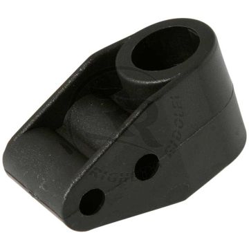 righetti ridolfi steering column support d 3 4" 34; double hole 8mm black colour rigk016cn