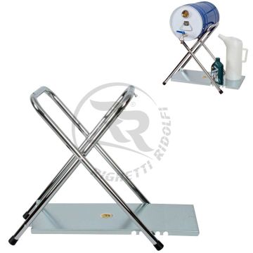 righetti ridolfi folding fuel can stand with table rigk088