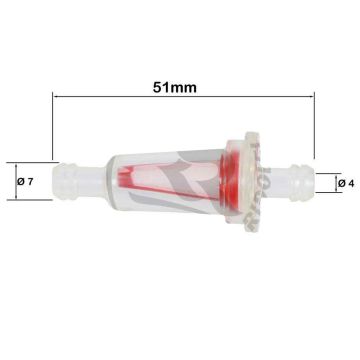 Small Inline Fuel Filter