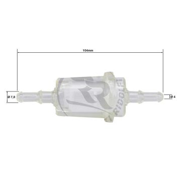Large Inline Fuel Filter