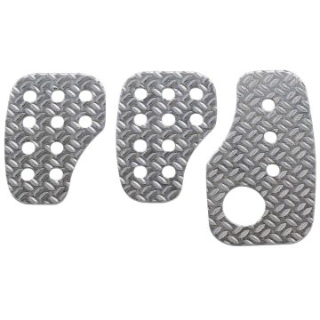 SET 3 PED.SAND-BLASTED ALL.