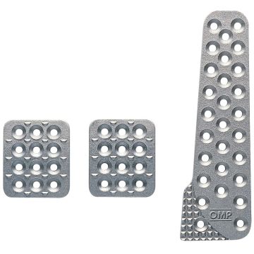SET 3 PED.SAND-BLASTED ALU