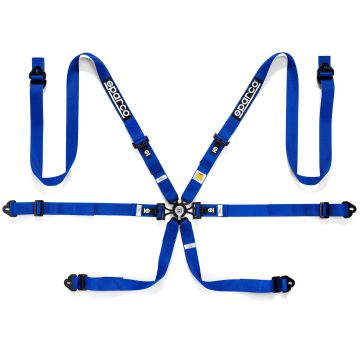 sparco 6 point steel saloon harness spa04834hpd c
