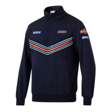 Martini-R Half Zip Sweatshirt - Navy Blue 