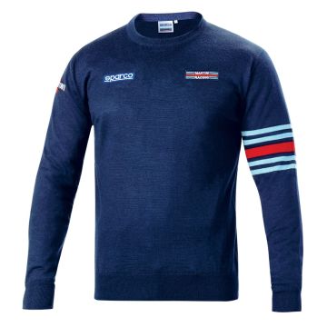 Martini-R Cotton Crewneck - Navy Blue