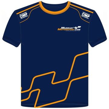 T-Shirt - MMS Navy Blue/Orange