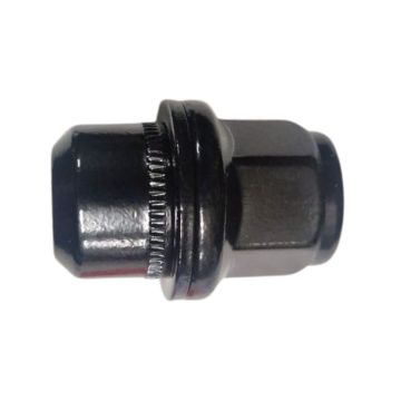 Wheel Nuts 16mm x 1.5 19mm Hex 28.8mm Shank - Black