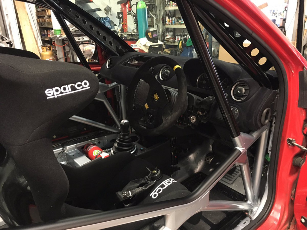 Fiesta ST Championship build progress
